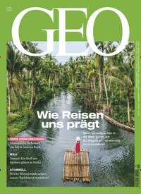 Titelbild der Ausgabe 6/2025 von GEO. Diese Zeitschrift und viele weitere Reisemagazine, Freizeitmagazine und Wissensmagazine als Abo oder epaper bei United Kiosk online kaufen.