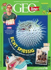 Titelbild der Ausgabe 6/2023 von Geolino. Diese Zeitschrift und viele weitere Jugendzeitschriften und Kinderzeitschriften als Abo oder epaper bei United Kiosk online kaufen.