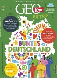 Titelbild der Ausgabe 111/2025 von GEOlino Extra. Diese Zeitschrift und viele weitere Jugendzeitschriften und Kinderzeitschriften als Abo oder epaper bei United Kiosk online kaufen.