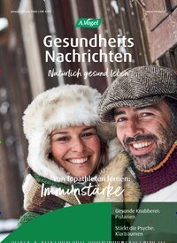 Titelbild der Ausgabe 2/2026 von Gesundheits-Nachrichten. Diese Zeitschrift und viele weitere Elternzeitschriften und Tierzeitschriften als Abo oder epaper bei United Kiosk online kaufen.