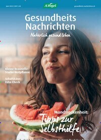Titelbild der Ausgabe 6/2022 von Gesundheits-Nachrichten. Diese Zeitschrift und viele weitere Elternzeitschriften und Tierzeitschriften als Abo oder epaper bei United Kiosk online kaufen.
