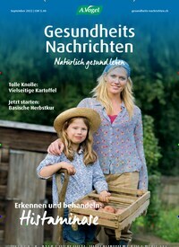 Titelbild der Ausgabe 9/2022 von Gesundheits-Nachrichten. Diese Zeitschrift und viele weitere Elternzeitschriften und Tierzeitschriften als Abo oder epaper bei United Kiosk online kaufen.