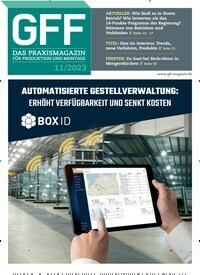 Titelbild der Ausgabe 11/2023 von GFF Das Praxismagazin. Diese Zeitschrift und viele weitere Architekturzeitschriften und Bauzeitschriften als Abo oder epaper bei United Kiosk online kaufen.