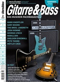 Titelbild der Ausgabe 2/2020 von Gitarre & Bass. Diese Zeitschrift und viele weitere Reisemagazine, Freizeitmagazine und Wissensmagazine als Abo oder epaper bei United Kiosk online kaufen.