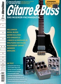 Titelbild der Ausgabe 7/2021 von Gitarre & Bass. Diese Zeitschrift und viele weitere Reisemagazine, Freizeitmagazine und Wissensmagazine als Abo oder epaper bei United Kiosk online kaufen.