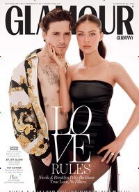 Titelbild der Ausgabe 2/2025 von Glamour. Diese Zeitschrift und viele weitere Frauenzeitschriften als Abo oder epaper bei United Kiosk online kaufen.