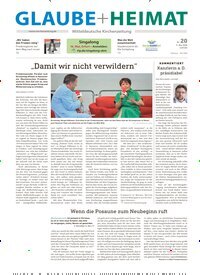 Titelbild der Ausgabe 20/2025 von Glaube + Heimat. Diese Zeitschrift und viele weitere Kunstmagazine und Kulturmagazine als Abo oder epaper bei United Kiosk online kaufen.