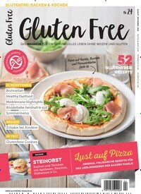 Titelbild der Ausgabe 24/2022 von Gluten Free. Diese Zeitschrift und viele weitere Kochzeitschriften und Backzeitschriften als Abo oder epaper bei United Kiosk online kaufen.