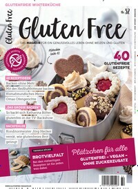 Titelbild der Ausgabe 32/2024 von Gluten Free. Diese Zeitschrift und viele weitere Kochzeitschriften und Backzeitschriften als Abo oder epaper bei United Kiosk online kaufen.