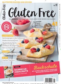Titelbild der Ausgabe 41/2025 von Gluten Free. Diese Zeitschrift und viele weitere Kochzeitschriften und Backzeitschriften als Abo oder epaper bei United Kiosk online kaufen.