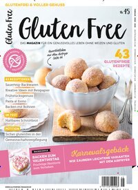 Titelbild der Ausgabe 45/2026 von Gluten Free. Diese Zeitschrift und viele weitere Kochzeitschriften und Backzeitschriften als Abo oder epaper bei United Kiosk online kaufen.