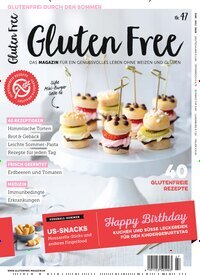 Titelbild der Ausgabe 47/2026 von Gluten Free. Diese Zeitschrift und viele weitere Kochzeitschriften und Backzeitschriften als Abo oder epaper bei United Kiosk online kaufen.
