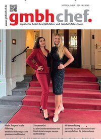 Titelbild der Ausgabe 3/2026 von gmbhchef. Diese Zeitschrift und viele weitere Businessmagazine als Abo oder epaper bei United Kiosk online kaufen.