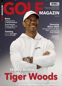 Titelbild der Ausgabe 2/2026 von Golf Magazin. Diese Zeitschrift und viele weitere Sportmagazine als Abo oder epaper bei United Kiosk online kaufen.
