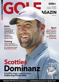 Titelbild der Ausgabe 10/2026 von Golf Magazin. Diese Zeitschrift und viele weitere Sportmagazine als Abo oder epaper bei United Kiosk online kaufen.