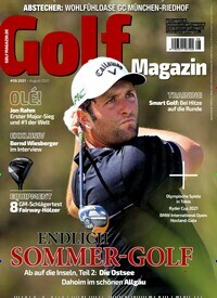 Titelbild der Ausgabe 80/2021 von GOLF MAGAZIN. Diese Zeitschrift und viele weitere Sportmagazine als Abo oder epaper bei United Kiosk online kaufen.