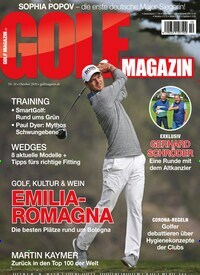 Titelbild der Ausgabe 100/2020 von GOLF MAGAZIN. Diese Zeitschrift und viele weitere Sportmagazine als Abo oder epaper bei United Kiosk online kaufen.