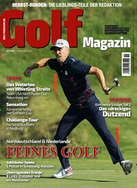 Titelbild der Ausgabe 110/2021 von Golf Magazin. Diese Zeitschrift und viele weitere Sportmagazine als Abo oder epaper bei United Kiosk online kaufen.