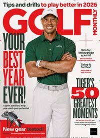 Titelbild der Ausgabe 1/2026 von Golf Monthly. Diese Zeitschrift und viele weitere Sportmagazine als Abo oder epaper bei United Kiosk online kaufen.