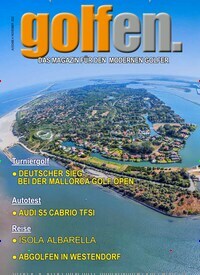 Titelbild der Ausgabe 4/2022 von golfen.. Diese Zeitschrift und viele weitere Sportmagazine als Abo oder epaper bei United Kiosk online kaufen.