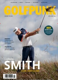 Titelbild der Ausgabe 1/2022 von Golfpunk. Diese Zeitschrift und viele weitere Sportmagazine als Abo oder epaper bei United Kiosk online kaufen.
