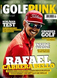 Titelbild der Ausgabe 4/2019 von Golfpunk. Diese Zeitschrift und viele weitere Sportmagazine als Abo oder epaper bei United Kiosk online kaufen.