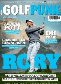 Titelbild der Ausgabe 5/2019 von Golfpunk. Diese Zeitschrift und viele weitere Sportmagazine als Abo oder epaper bei United Kiosk online kaufen.