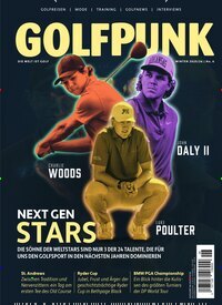 Titelbild der Ausgabe 6/2025 von GolfPunk. Diese Zeitschrift und viele weitere Sportmagazine als Abo oder epaper bei United Kiosk online kaufen.
