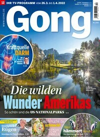 Titelbild der Ausgabe 12/2022 von Gong. Diese Zeitschrift und viele weitere Programmzeitschriften als Abo oder epaper bei United Kiosk online kaufen.