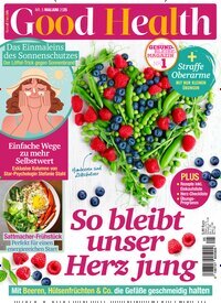 Titelbild der Ausgabe 5/2025 von Good Health. Diese Zeitschrift und viele weitere Frauenzeitschriften als Abo oder epaper bei United Kiosk online kaufen.