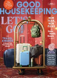 Titelbild der Ausgabe 1/2026 von Good housekeeping USA. Diese Zeitschrift und viele weitere Frauenzeitschriften als Abo oder epaper bei United Kiosk online kaufen.