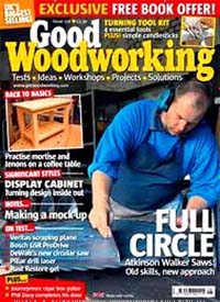 Titelbild der Ausgabe 11/2023 von Good Woodworking. Diese Zeitschrift und viele weitere Gartenzeitschriften und Wohnzeitschriften als Abo oder epaper bei United Kiosk online kaufen.