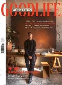 Titelbild der Ausgabe 3/2025 von GOODLIFE Wohndesign. Diese Zeitschrift und viele weitere Gartenzeitschriften und Wohnzeitschriften als Abo oder epaper bei United Kiosk online kaufen.
