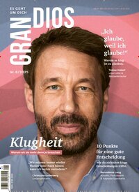 Titelbild der Ausgabe 8/2025 von GRANDIOS Magazin. Diese Zeitschrift und viele weitere Wirtschaftsmagazine und Politikmagazine als Abo oder epaper bei United Kiosk online kaufen.