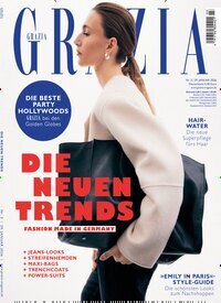 Titelbild der Ausgabe 3/2026 von Grazia. Diese Zeitschrift und viele weitere Lifestylemagazine und Peoplemagazine als Abo oder epaper bei United Kiosk online kaufen.