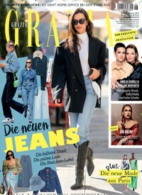 Titelbild der Ausgabe 6/2022 von Grazia. Diese Zeitschrift und viele weitere Lifestylemagazine und Peoplemagazine als Abo oder epaper bei United Kiosk online kaufen.