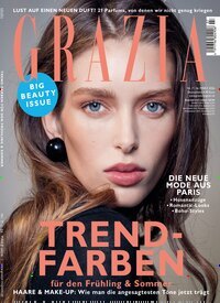 Titelbild der Ausgabe 7/2026 von Grazia. Diese Zeitschrift und viele weitere Lifestylemagazine und Peoplemagazine als Abo oder epaper bei United Kiosk online kaufen.
