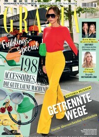 Titelbild der Ausgabe 8/2022 von Grazia. Diese Zeitschrift und viele weitere Lifestylemagazine und Peoplemagazine als Abo oder epaper bei United Kiosk online kaufen.