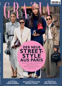 Titelbild der Ausgabe 8/2026 von Grazia. Diese Zeitschrift und viele weitere Lifestylemagazine und Peoplemagazine als Abo oder epaper bei United Kiosk online kaufen.
