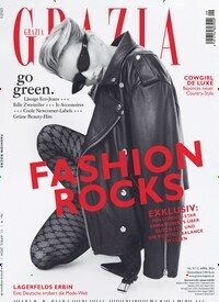 Titelbild der Ausgabe 9/2024 von Grazia. Diese Zeitschrift und viele weitere Lifestylemagazine und Peoplemagazine als Abo oder epaper bei United Kiosk online kaufen.