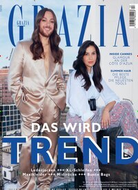Titelbild der Ausgabe 13/2025 von Grazia. Diese Zeitschrift und viele weitere Lifestylemagazine und Peoplemagazine als Abo oder epaper bei United Kiosk online kaufen.