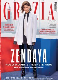 Titelbild der Ausgabe 18/2026 von Grazia. Diese Zeitschrift und viele weitere Lifestylemagazine und Peoplemagazine als Abo oder epaper bei United Kiosk online kaufen.