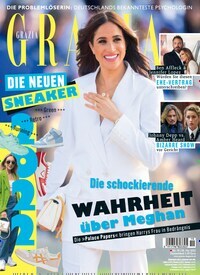 Titelbild der Ausgabe 19/2022 von Grazia. Diese Zeitschrift und viele weitere Lifestylemagazine und Peoplemagazine als Abo oder epaper bei United Kiosk online kaufen.