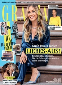 Titelbild der Ausgabe 25/2018 von Grazia. Diese Zeitschrift und viele weitere Lifestylemagazine und Peoplemagazine als Abo oder epaper bei United Kiosk online kaufen.