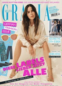 Titelbild der Ausgabe 30/2021 von Grazia. Diese Zeitschrift und viele weitere Lifestylemagazine und Peoplemagazine als Abo oder epaper bei United Kiosk online kaufen.