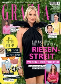 Titelbild der Ausgabe 43/2018 von Grazia. Diese Zeitschrift und viele weitere Lifestylemagazine und Peoplemagazine als Abo oder epaper bei United Kiosk online kaufen.