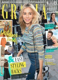 Titelbild der Ausgabe 45/2019 von Grazia. Diese Zeitschrift und viele weitere Lifestylemagazine und Peoplemagazine als Abo oder epaper bei United Kiosk online kaufen.