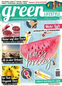 Titelbild der Ausgabe 3/2019 von green Lifestyle. Diese Zeitschrift und viele weitere Frauenzeitschriften als Abo oder epaper bei United Kiosk online kaufen.