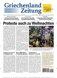 Titelbild der Ausgabe 2/2026 von Griechenland Zeitung. Diese Zeitschrift und viele weitere Zeitungsabos als Abo oder epaper bei United Kiosk online kaufen.