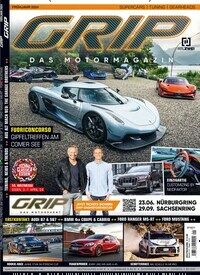 Titelbild der Ausgabe 1/2024 von GRIP. Diese Zeitschrift und viele weitere Automagazine und Motorradzeitschriften als Abo oder epaper bei United Kiosk online kaufen.